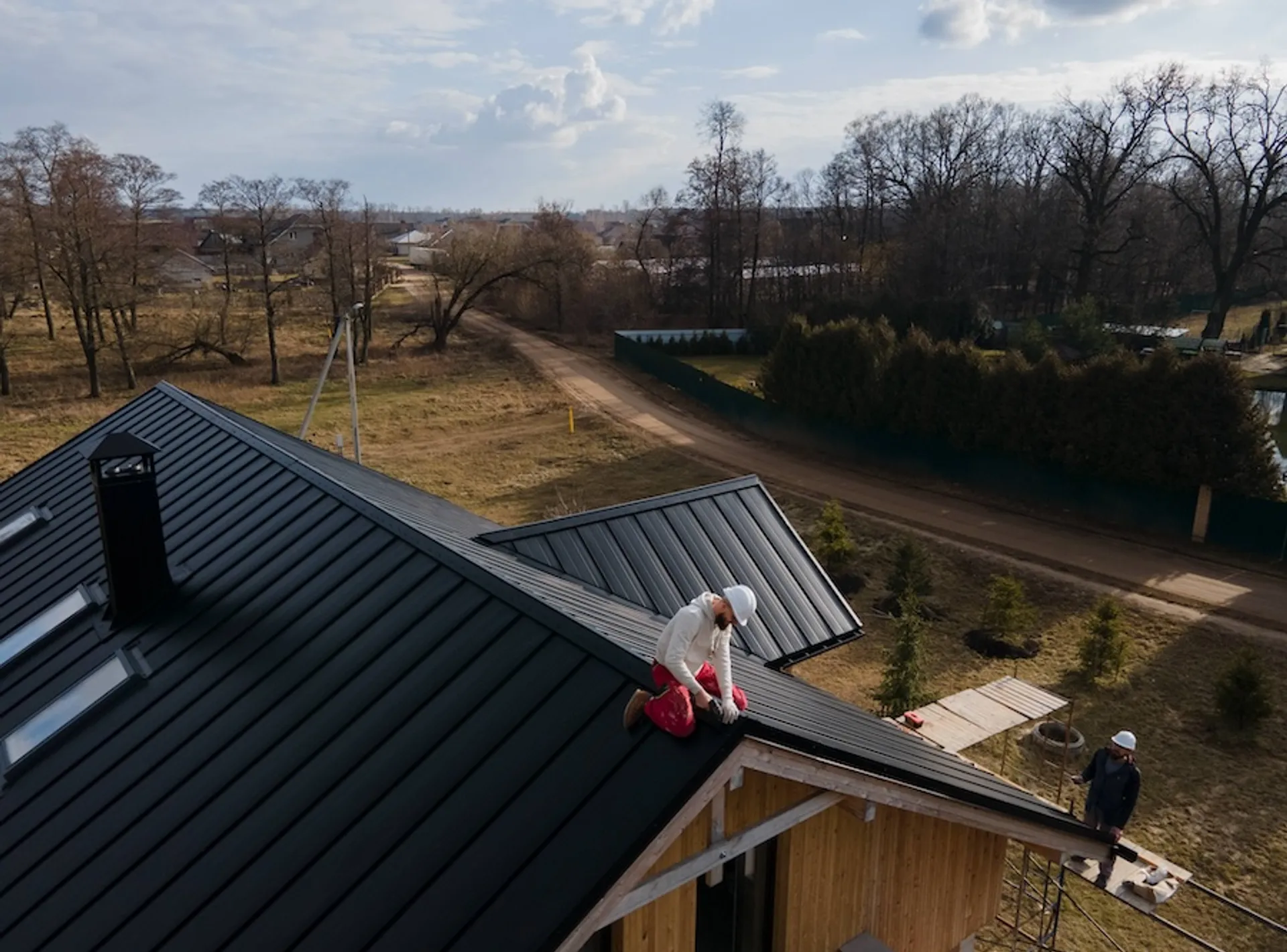 metal roofing installation